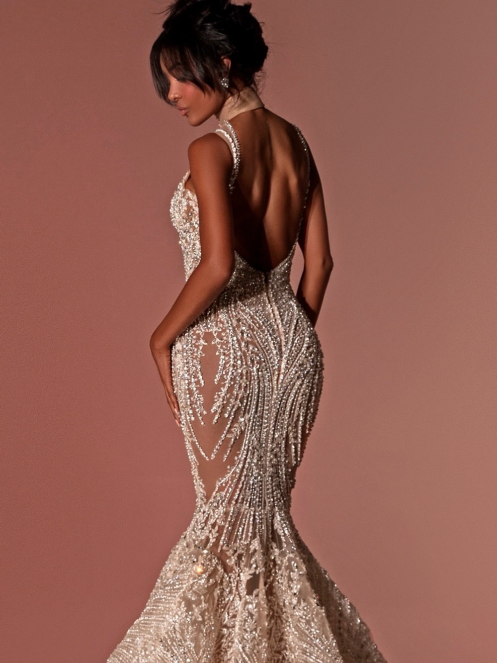 DREAM Albina Dyla Wedding and WINNING Pageant gown in Ivory!! 1 of a kind!!! - Picture 3 of 9